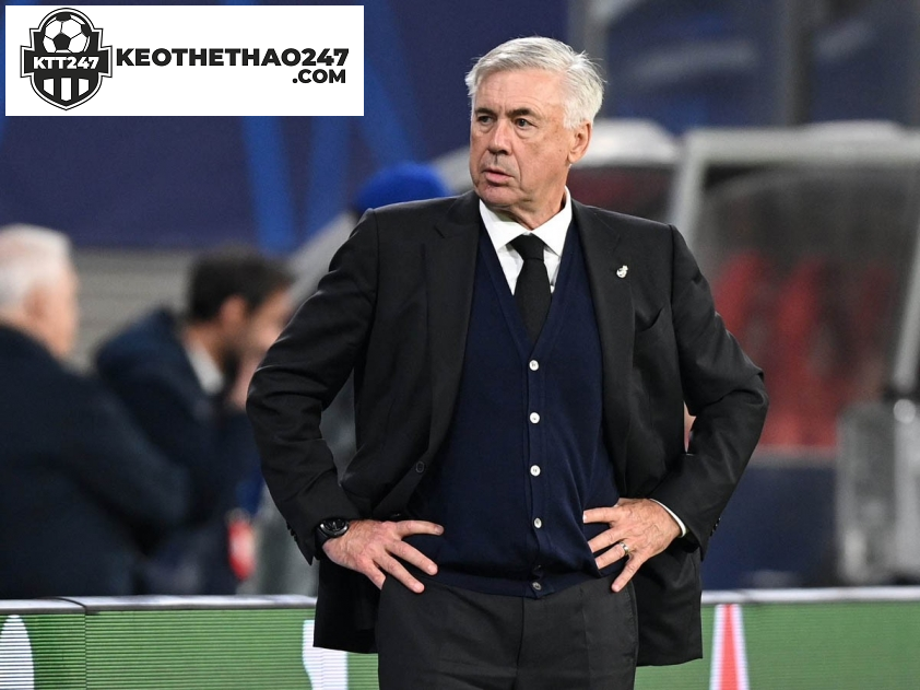 Carlo Ancelotti lọt vào tầm ngắm của Real Madrid (Ảnh: Getty).