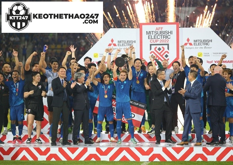 Thái Lan nâng cúp vô địch AFF Cup 2022