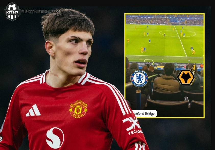 Người đại diện của Garnacho đã tới Stamford Bridge để xem Chelsea thi đấu. Người đại diện của Garnacho đã tới Stamford Bridge để xem Chelsea thi đấu.
