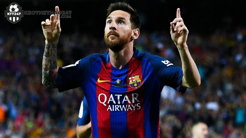 Messi vụt sáng trở thành một ngôi sao trong màu áo Barcelona