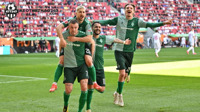 Bremen đang chơi rất phóng khoáng (Nguồn: Eurosport) Bremen đang chơi rất phóng khoáng (Nguồn: Eurosport)