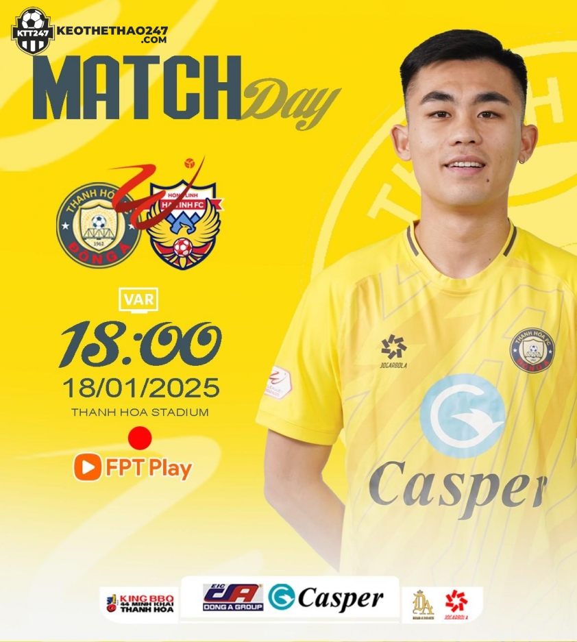 Trực tiếp Thanh Hóa vs Hà Tĩnh, 18h00 hôm nay 18/1