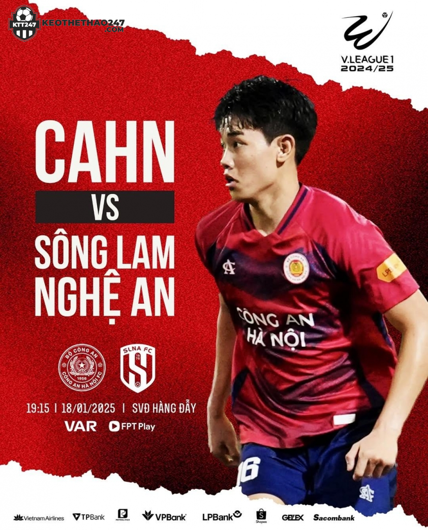 Trực tiếp CAHN vs SLNA, 19h15 hôm nay 18/1