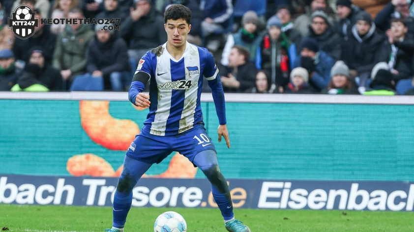 Ibrahim Maza khẳng định hiện vẫn gắn bó với Hertha Berlin (Ảnh: Hirnschal)