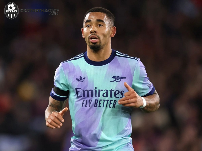 Jesus đang có phong độ cao khi được HLV Mikel Arteta trao cơ hội (Nguồn: Goal) Jesus đang có phong độ cao khi được HLV Mikel Arteta trao cơ hội (Nguồn: Goal)