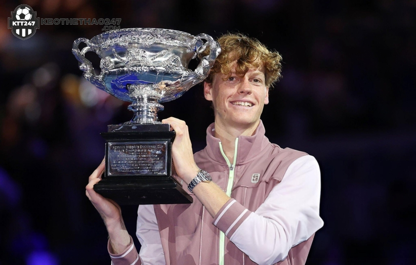 Jannik Sinner là đương kim vô địch Australian Open (Ảnh: Getty)