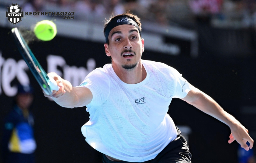 Lorenzo Sonego lần đầu lọt tứ kết Grand Slam