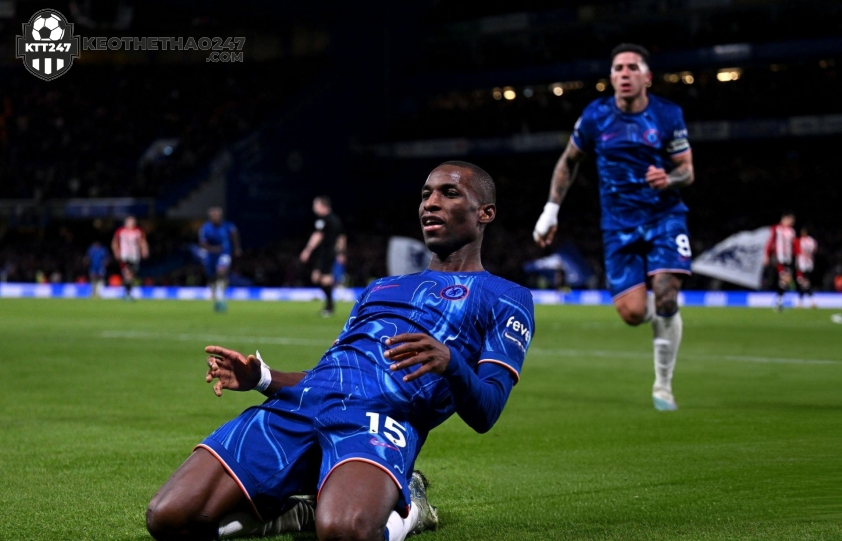 Jackson ngày càng khẳng định vai trò tại Chelsea. Ảnh: Getty