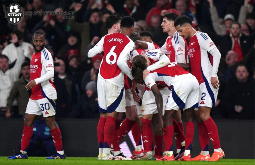 Arsenal giành chiến thắng vất vả trước Tottenham. Ảnh: Getty