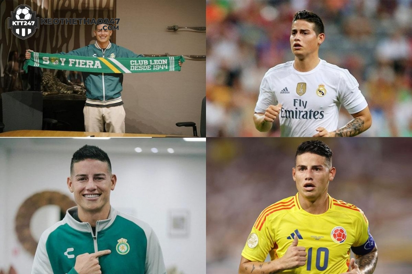 James Rodríguez từng là ngôi sao của Real Madrid James Rodríguez từng là ngôi sao của Real Madrid