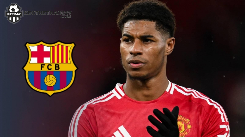 Marcus Rashford và Barca được cho là đã đạt thỏa thuận về một bản hợp đồng cho mượn (Ảnh: Getty).