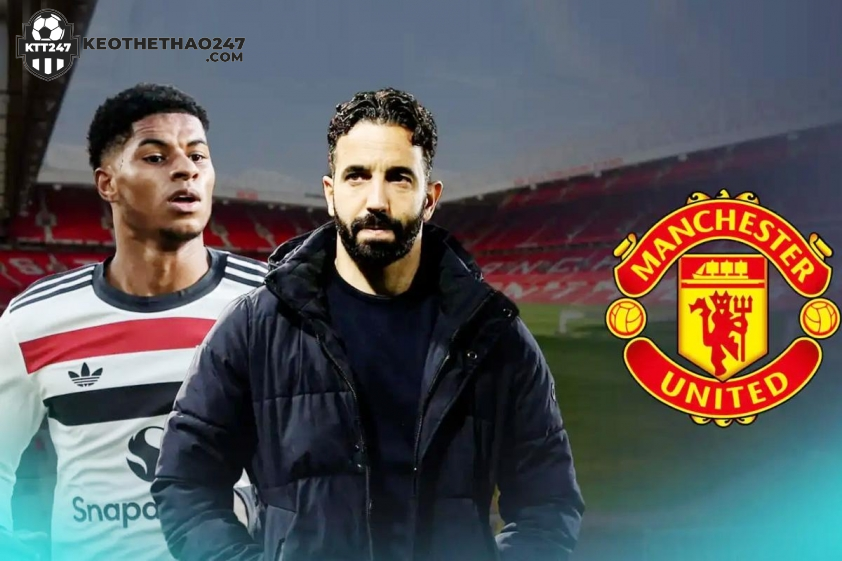 Rashford tiếp tục không thi đấu dưới thời Amorim (Ảnh: TeamTalk).