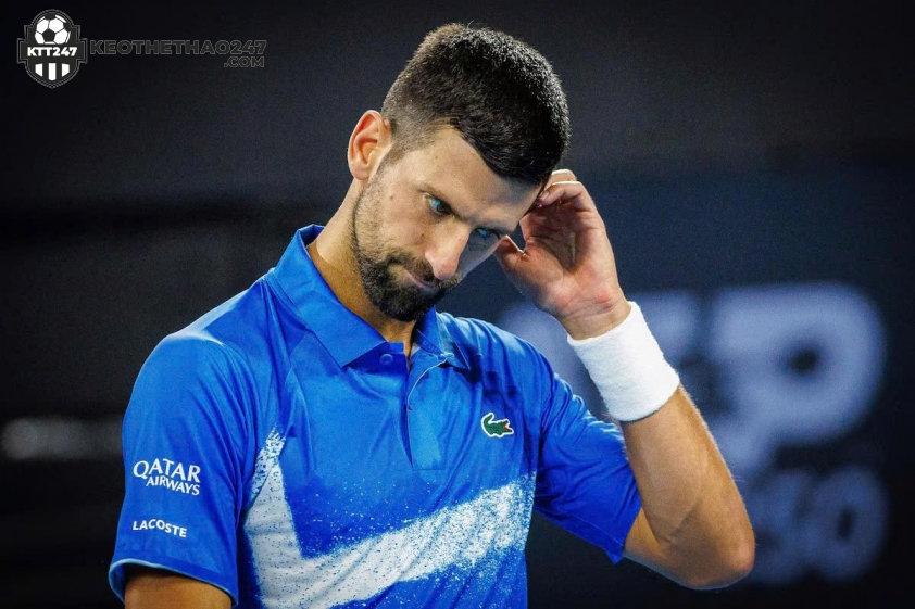 Phong độ của Djokovic vẫn đang bị đặt dấu hỏi lớn