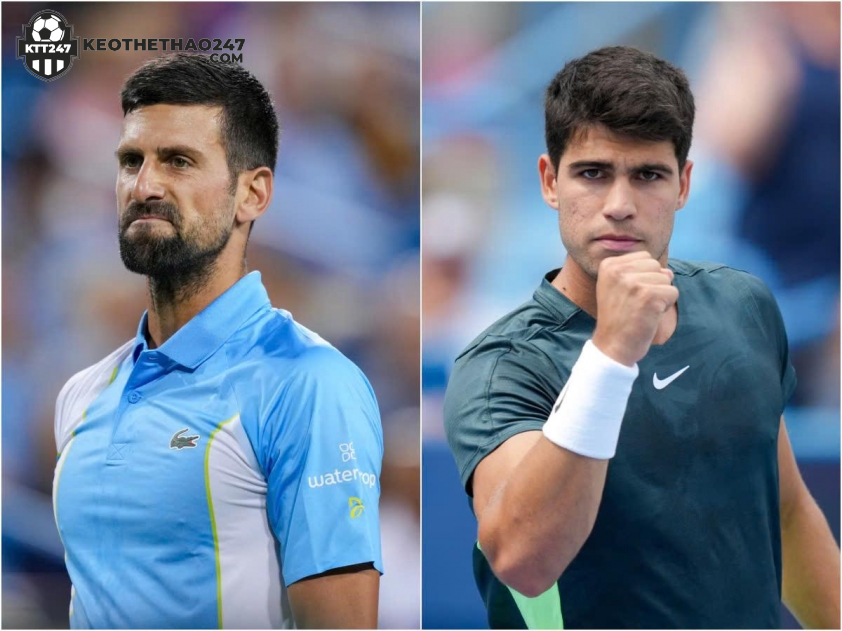 Cặp đấu tứ kết Australian Open 2025 giữa Novak Djokovic và Carlos Alcaraz